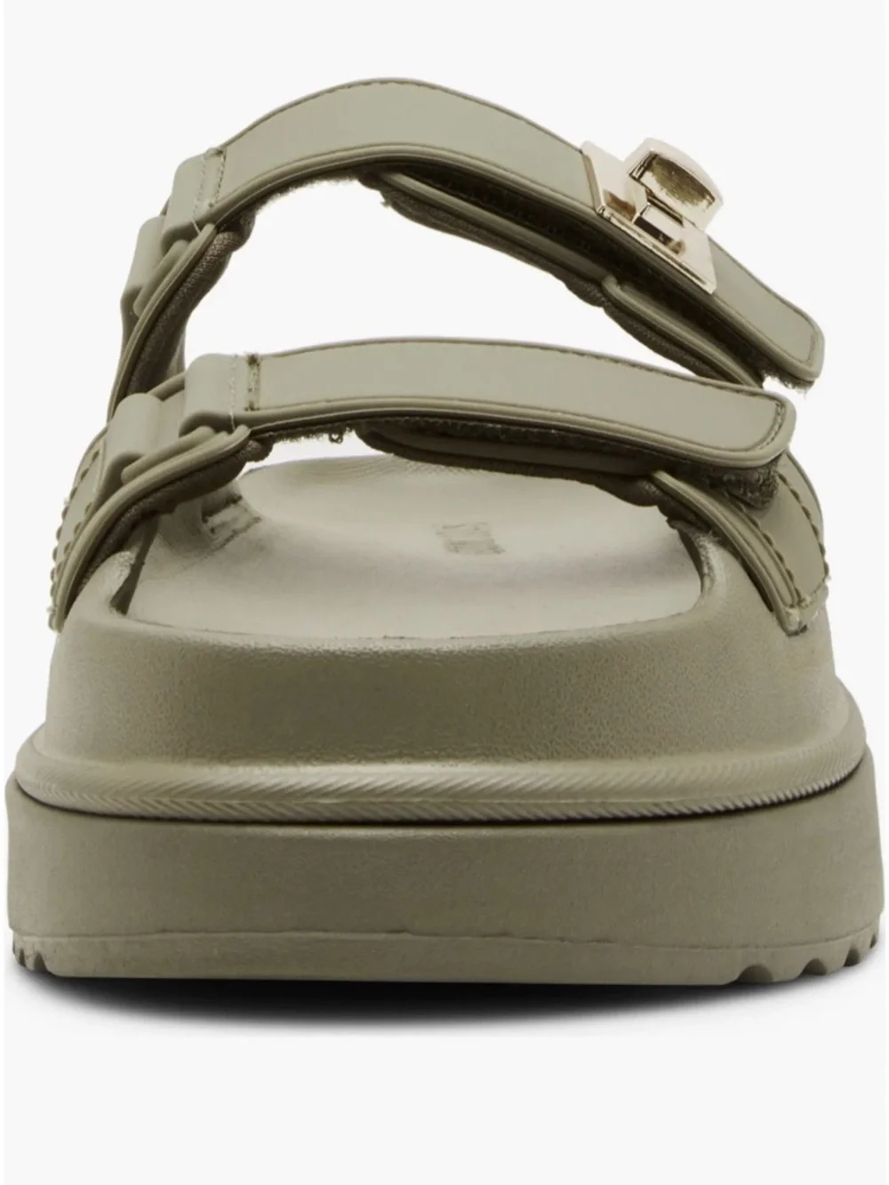 02. Steve Madden Women’s Bigschmona Platform Sandal in Olive